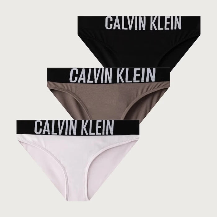 Pamuk ve elastanlı çocuk bikini 3'lü