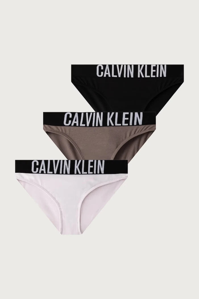 Pamuk ve elastanlı çocuk bikini 3'lü