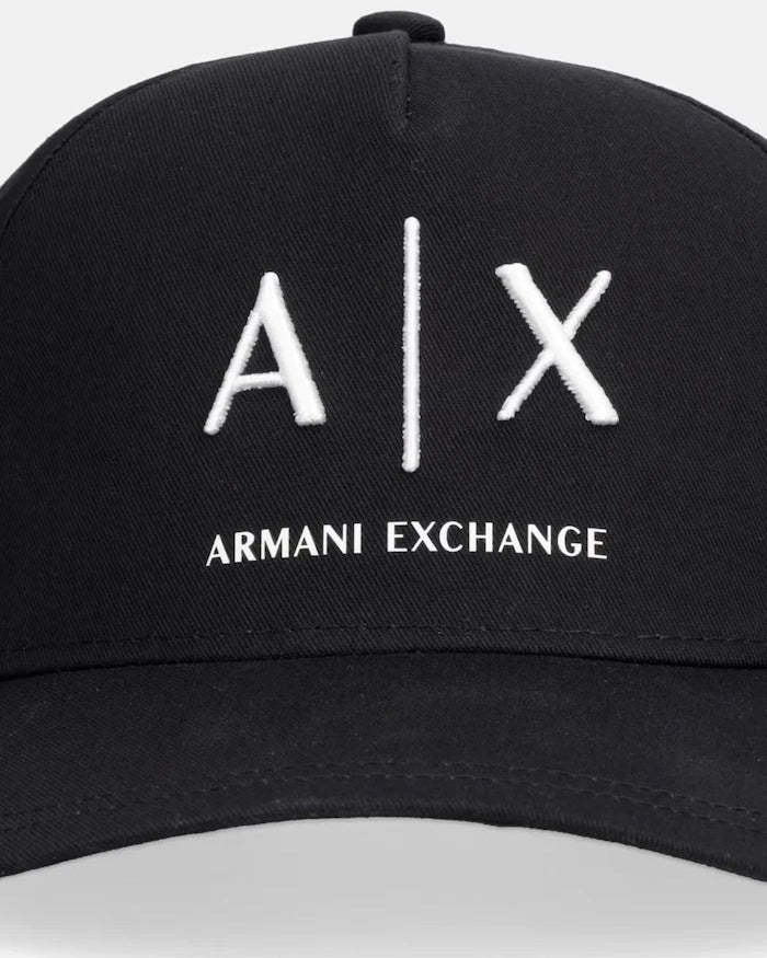 Armani Exchange pamuklu erkek бейзбол şapkası