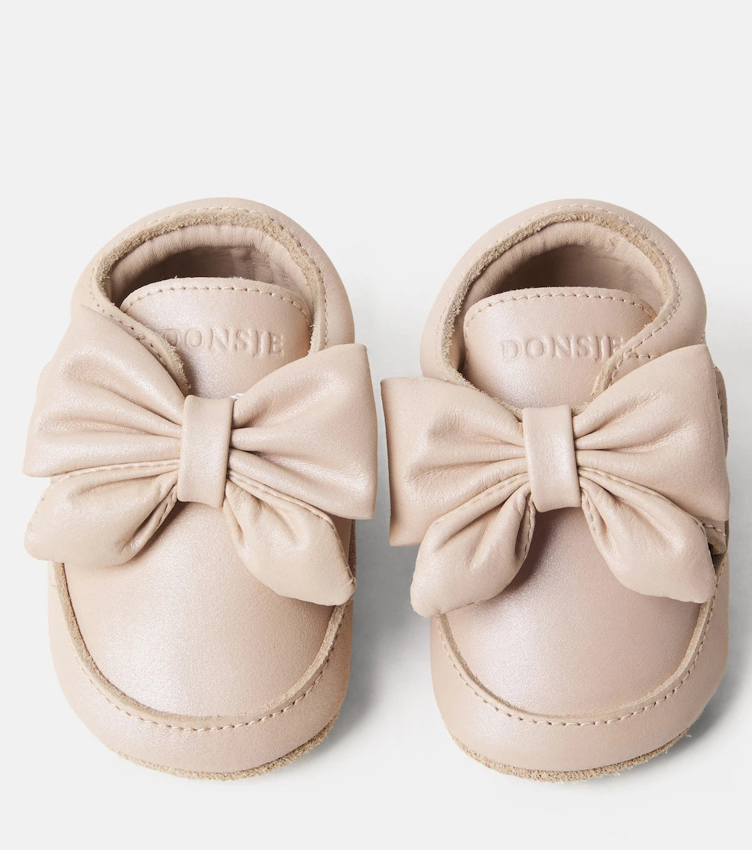 Donsje - Baby Mileau metallic leather booties