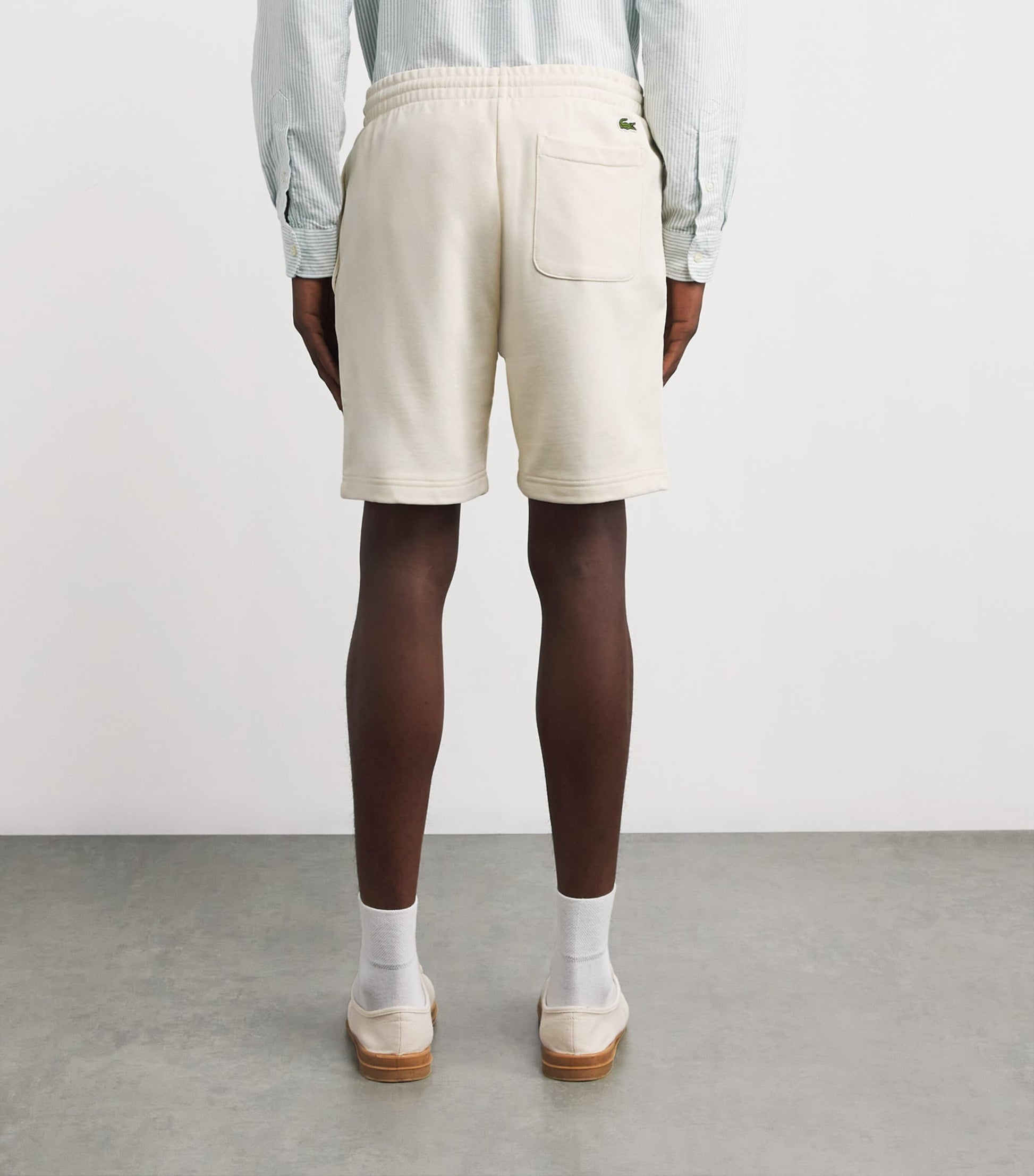 Cotton-Blend Fleece Tennis Shorts