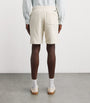 Cotton-Blend Fleece Tennis Shorts