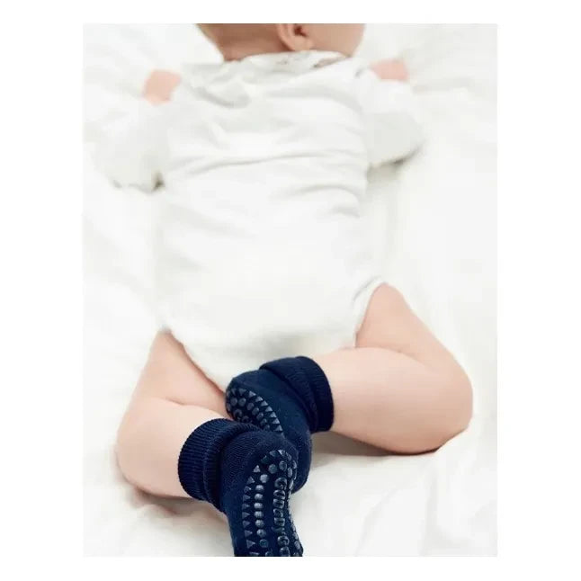 GOBABYGO - Non-Slip Bamboo Socks | Navy blue