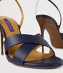 Ralph Lauren Collection Leather Cleary Heeled Sandals 95
