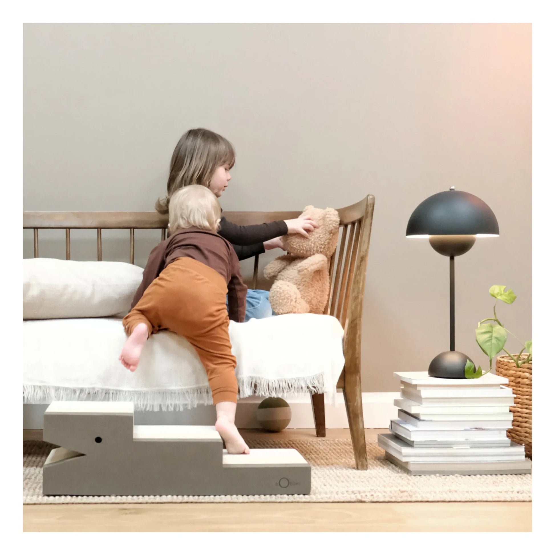 BObles - Crocodile EVA Tumbling Furniture | Grey