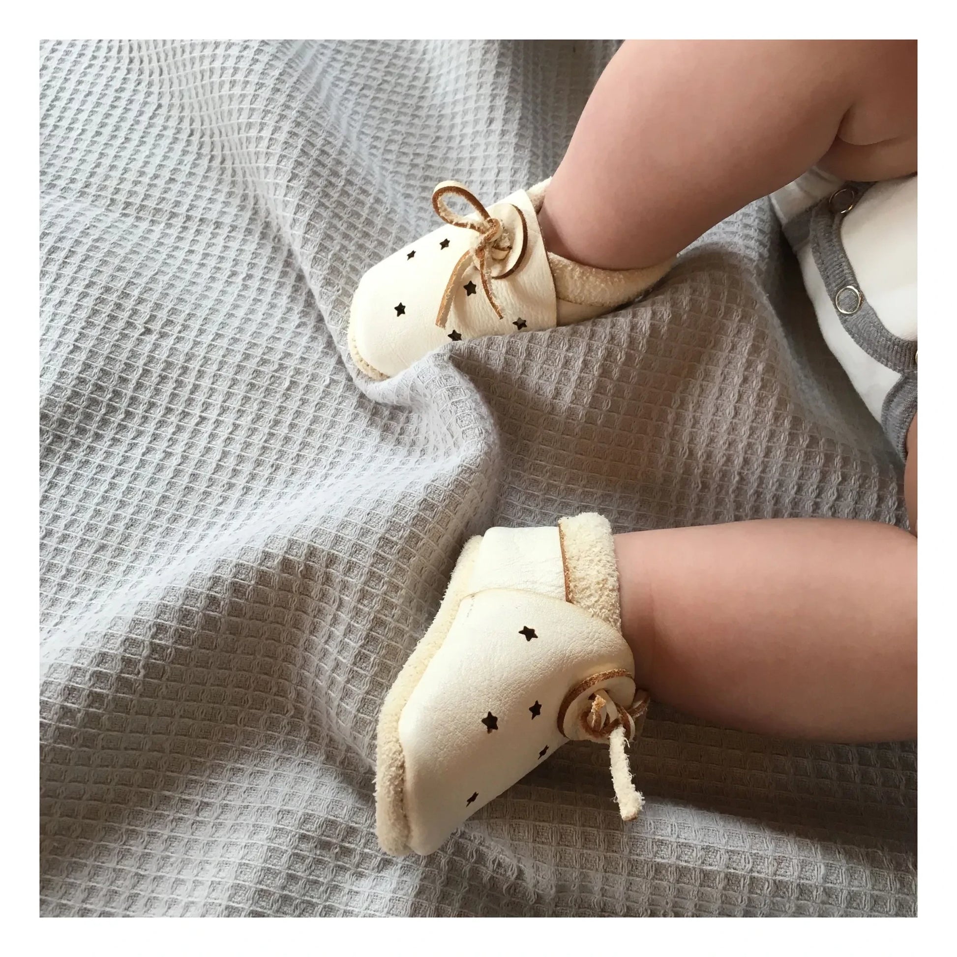 Baobaby - Star Slippers | Ecru