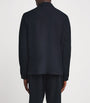 Stretch-Wool Seersucker Jacket BUAA-NAVY