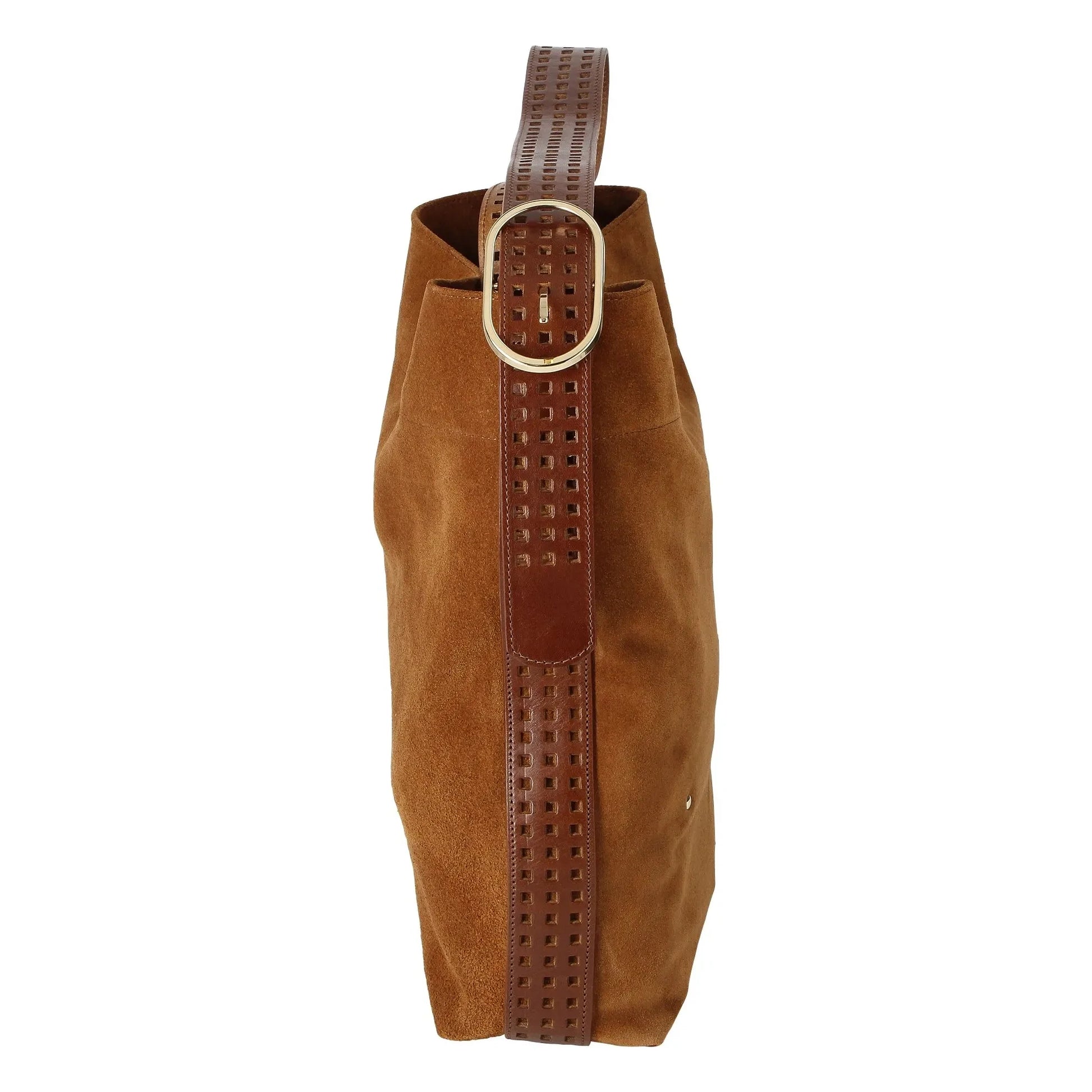herbert frère soeur - Le Enzo Cran Bag Leather crust | Camel