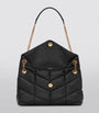 Saint Laurent Black Small Loulou Puffer Shoulder Bag