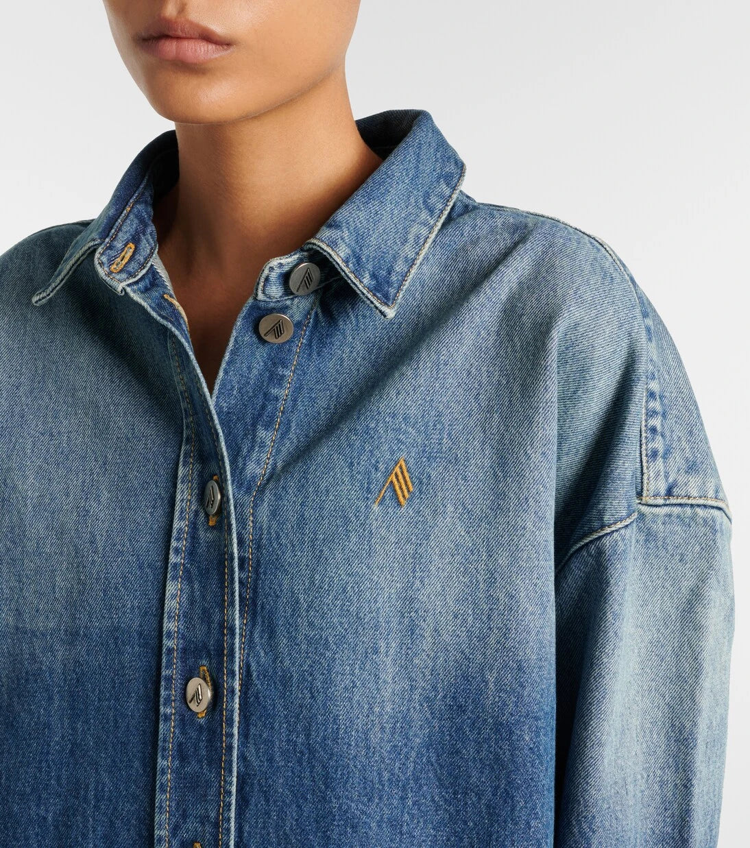 The Attico - Denim shirt