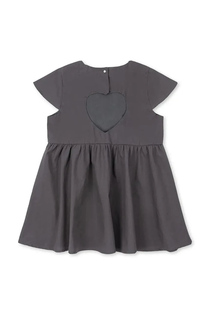 Konges Sløjd pamuk elbise HEARLY DRESS GOTS