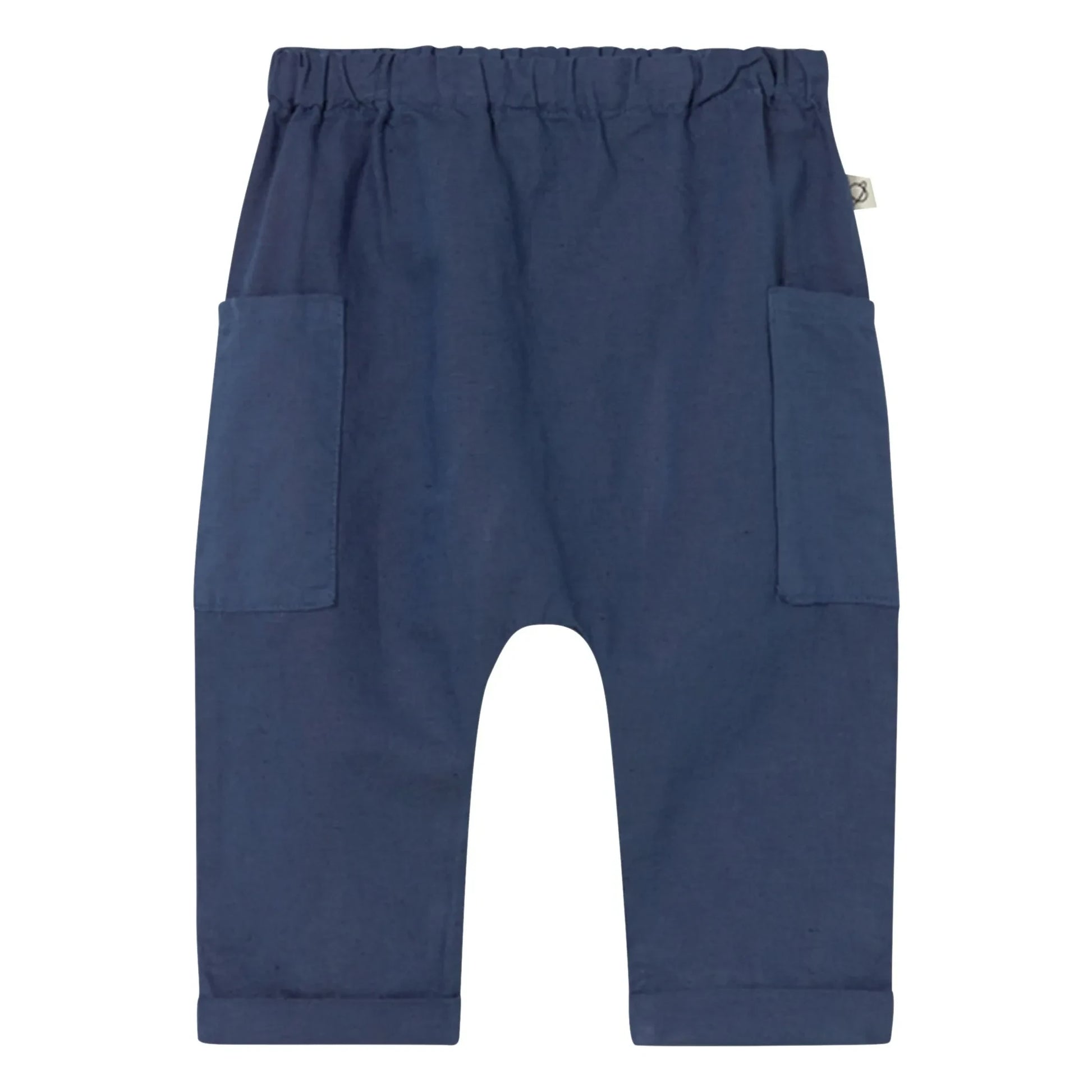 Cozmo - Evan Linen Pants | Navy blue