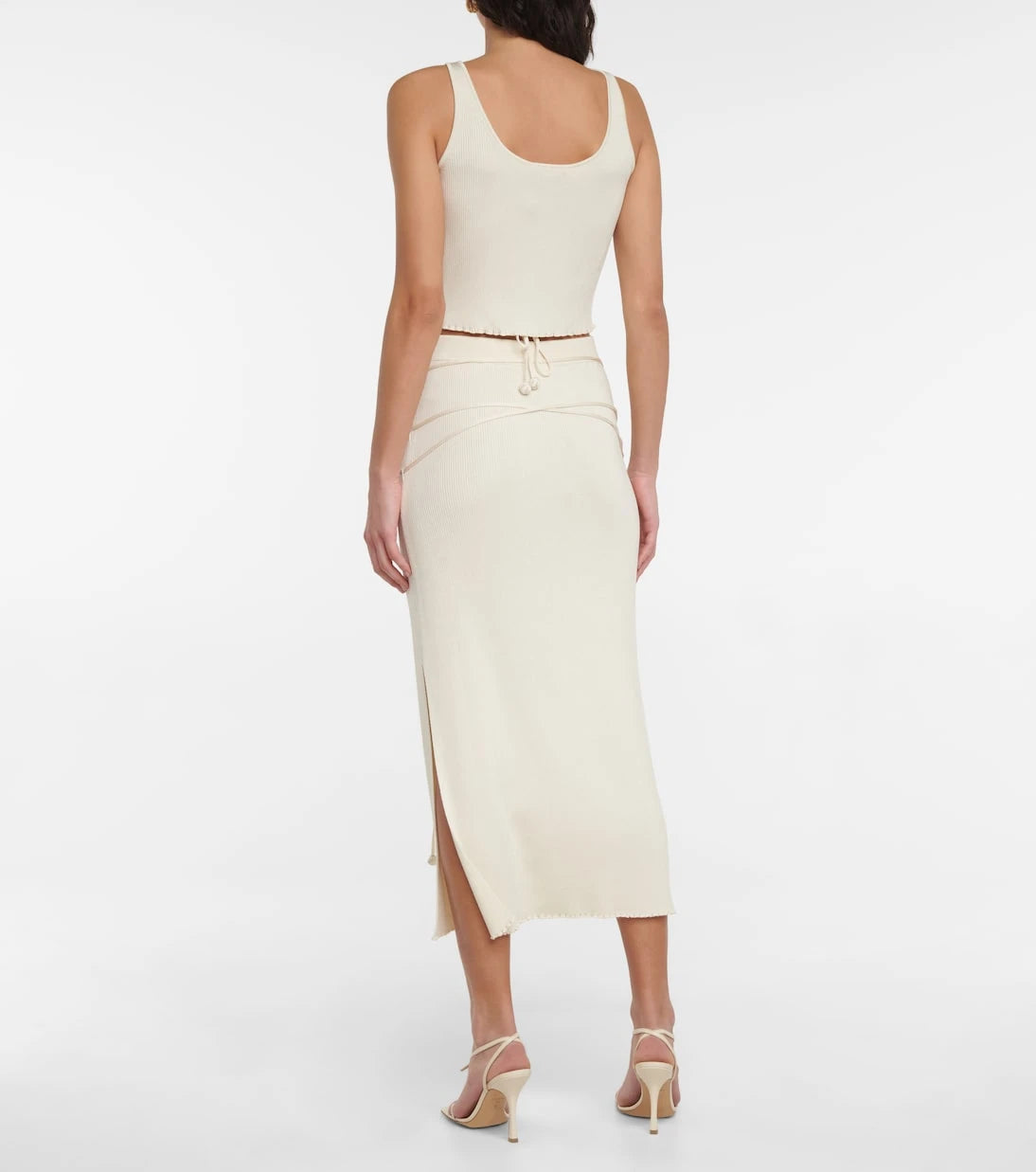 Altuzarra - Maia ribbed-kit crop top