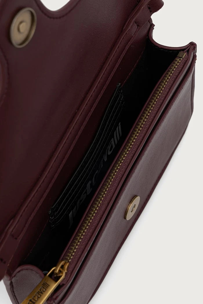 Just Cavalli suni deri kadın crossbody çanta