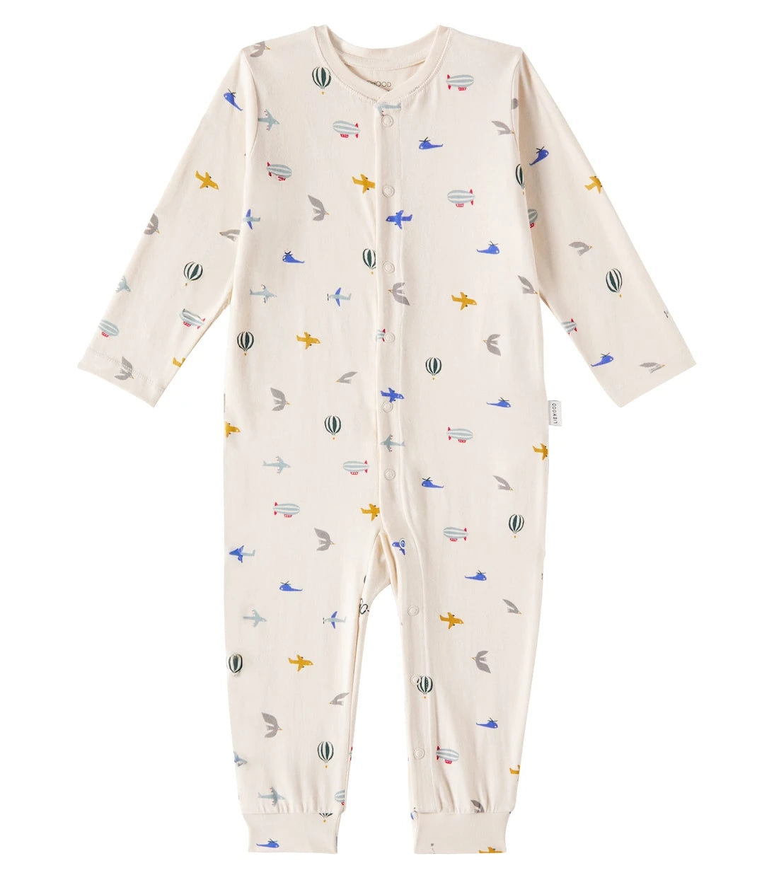 Liewood - Baby Birk printed cotton-blend jersey onesie
