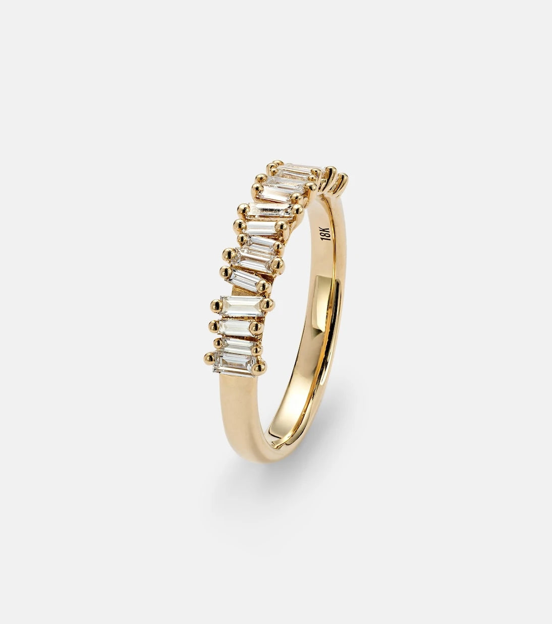 Suzanne Kalan - Fireworks 18kt gold ring with diamonds