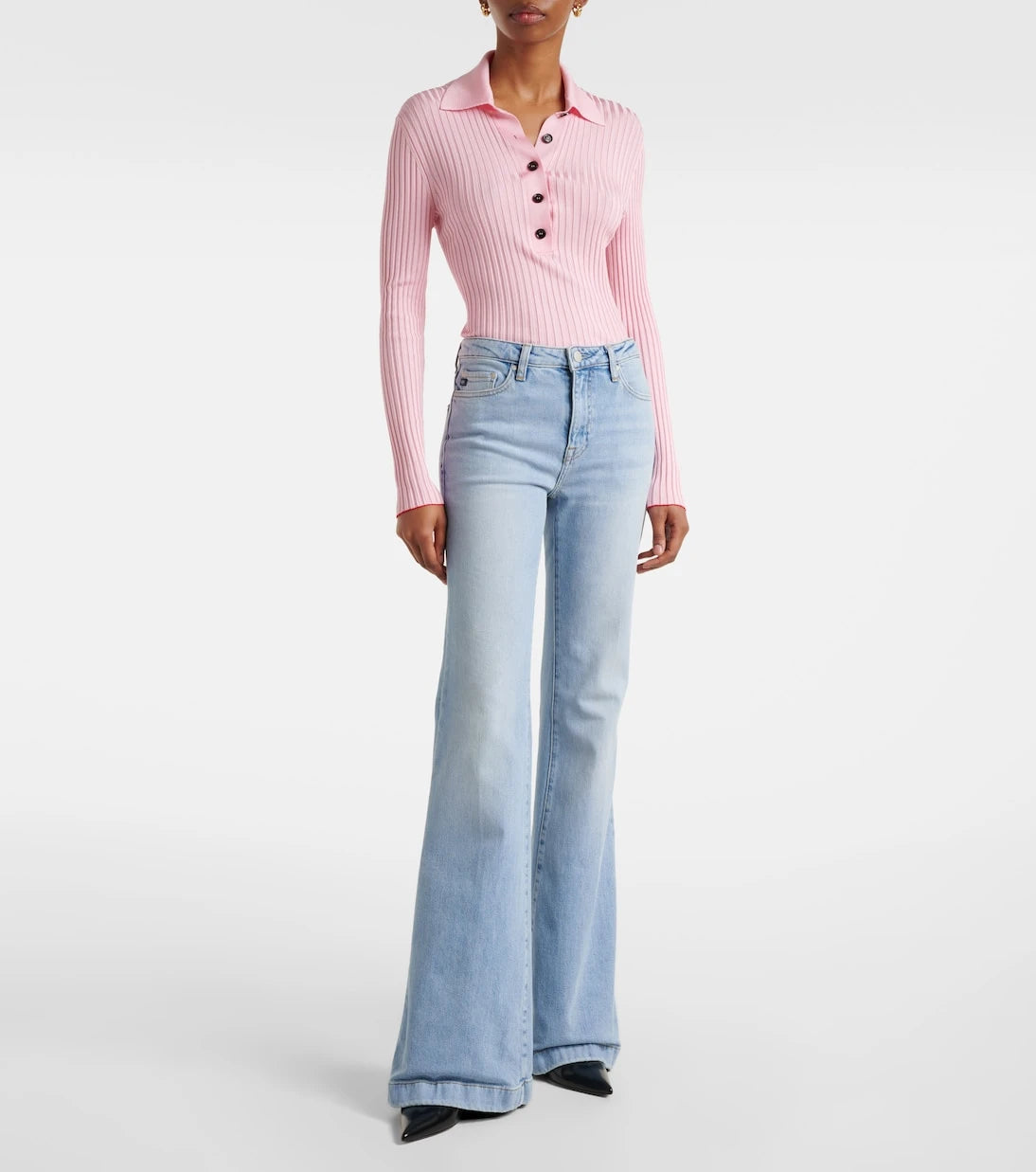 AG Jeans - Tropea high-rise flared jeans