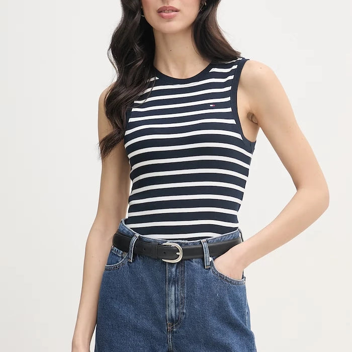 Tommy Hilfiger топ дамски памучен