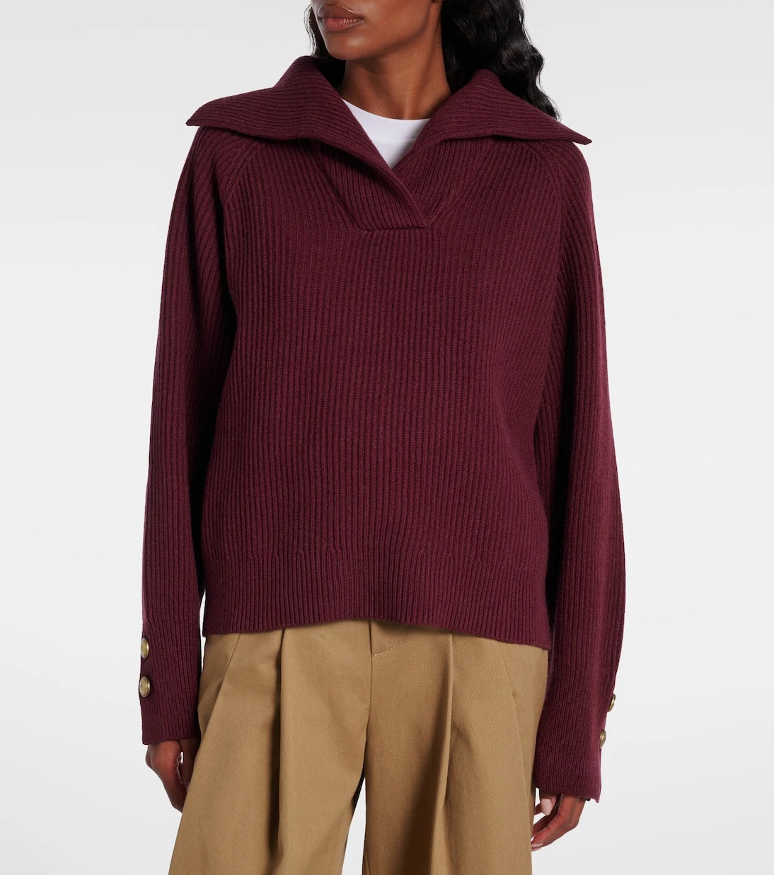 Brunello Cucinelli - Wool, cashmere, and silk sweater