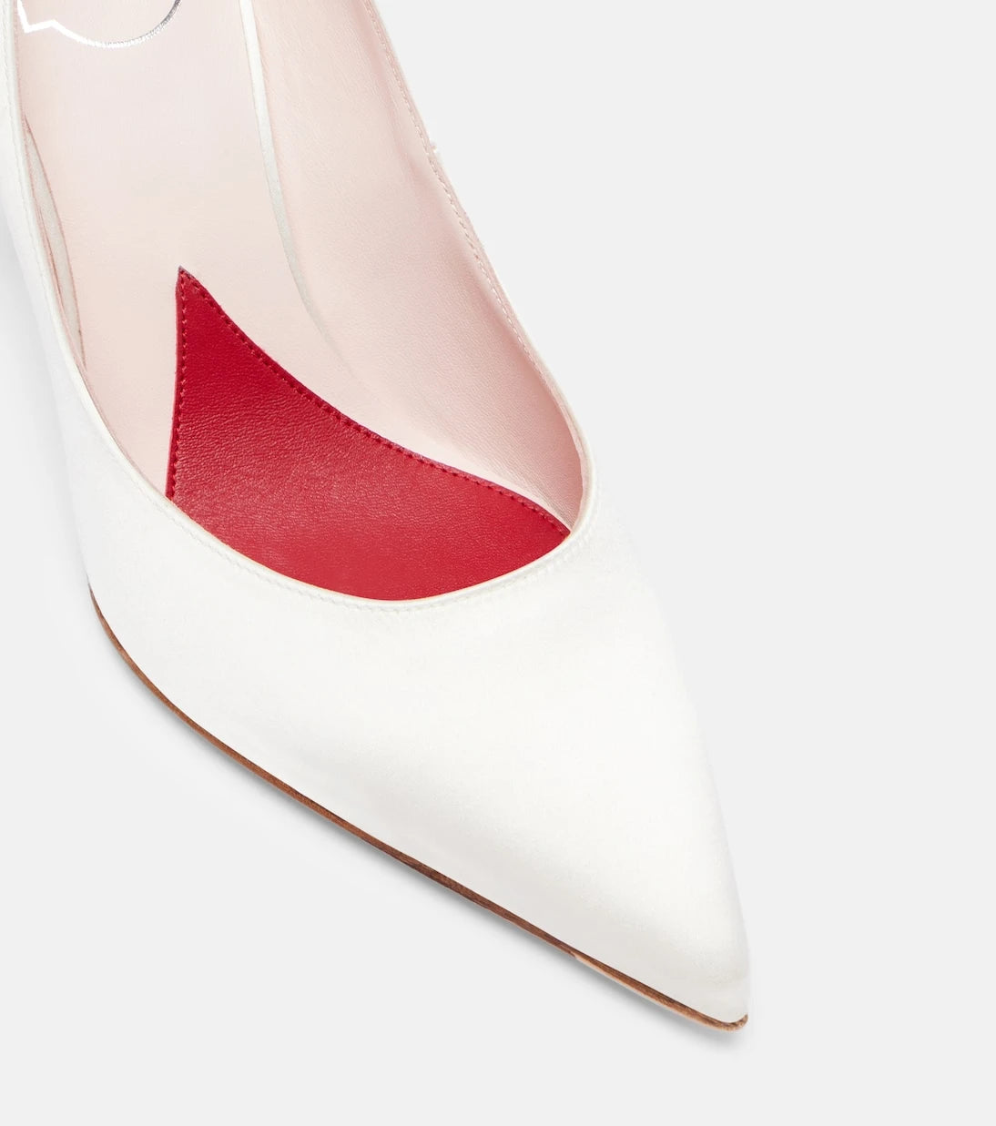 Roger Vivier - Jewel 85 embellished satin pumps