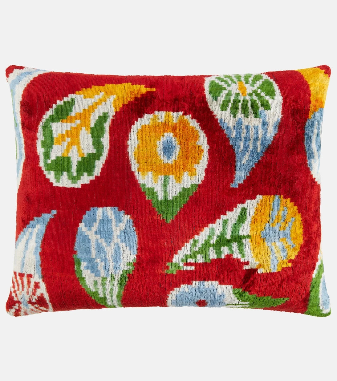 Les-Ottomans - Silk and cotton velvet cushion