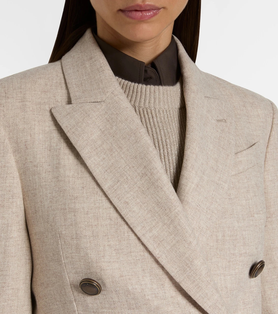 Brunello Cucinelli - Wool and cashmere blazer