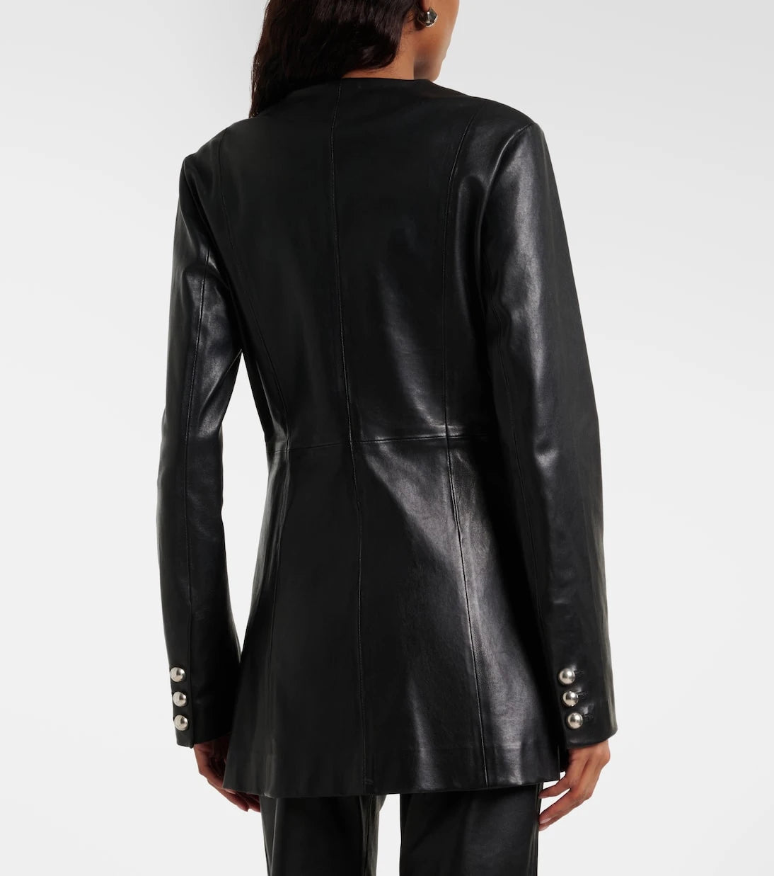 Nour Hammour - Parlor leather jacket