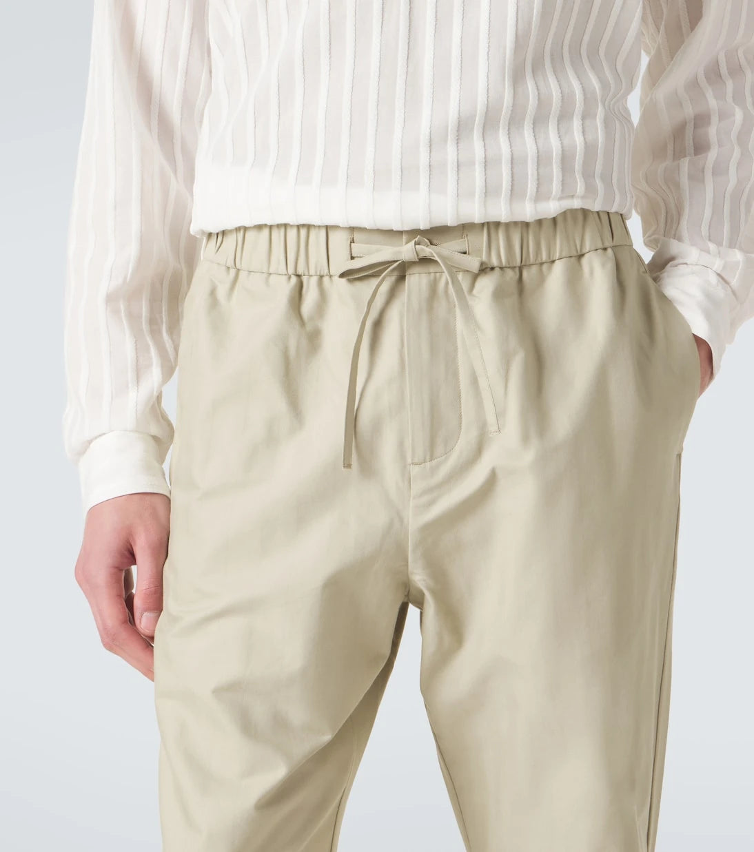 Frescobol Carioca - Rocha cotton twill wide-leg pants