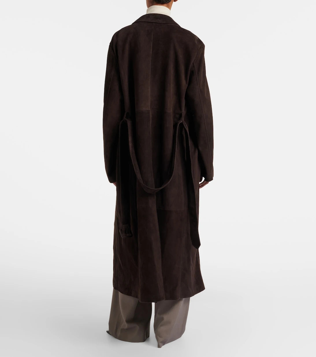The Row - Kendra suede coat
