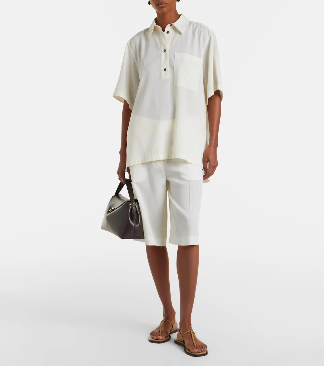 Toteme - Oversized polo shirt