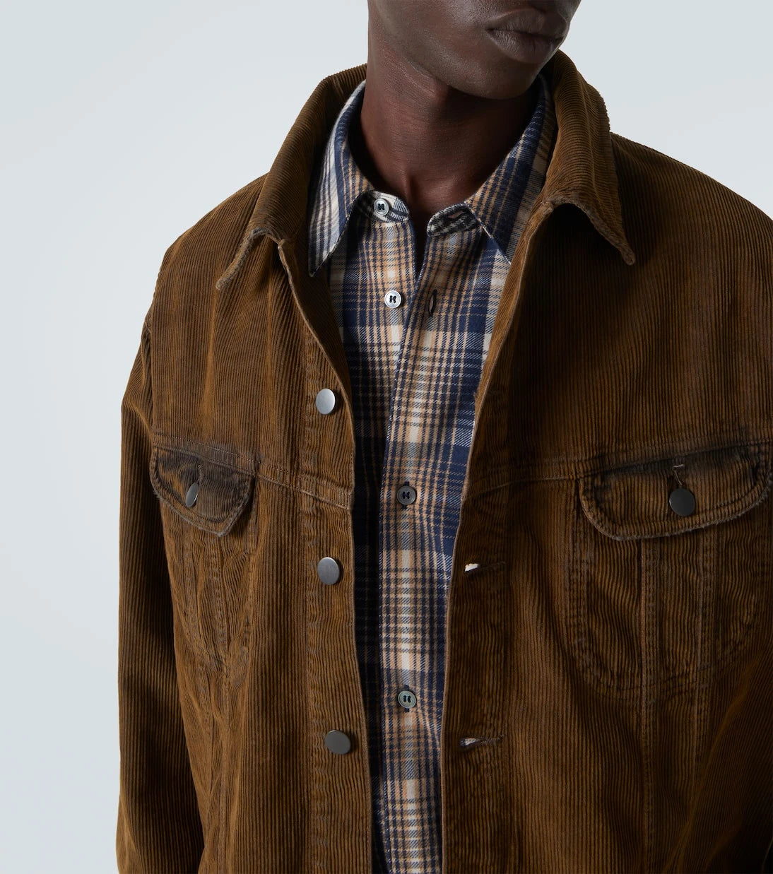 Studio Nicholson - x Aaron Levine Derby corduroy  jacket