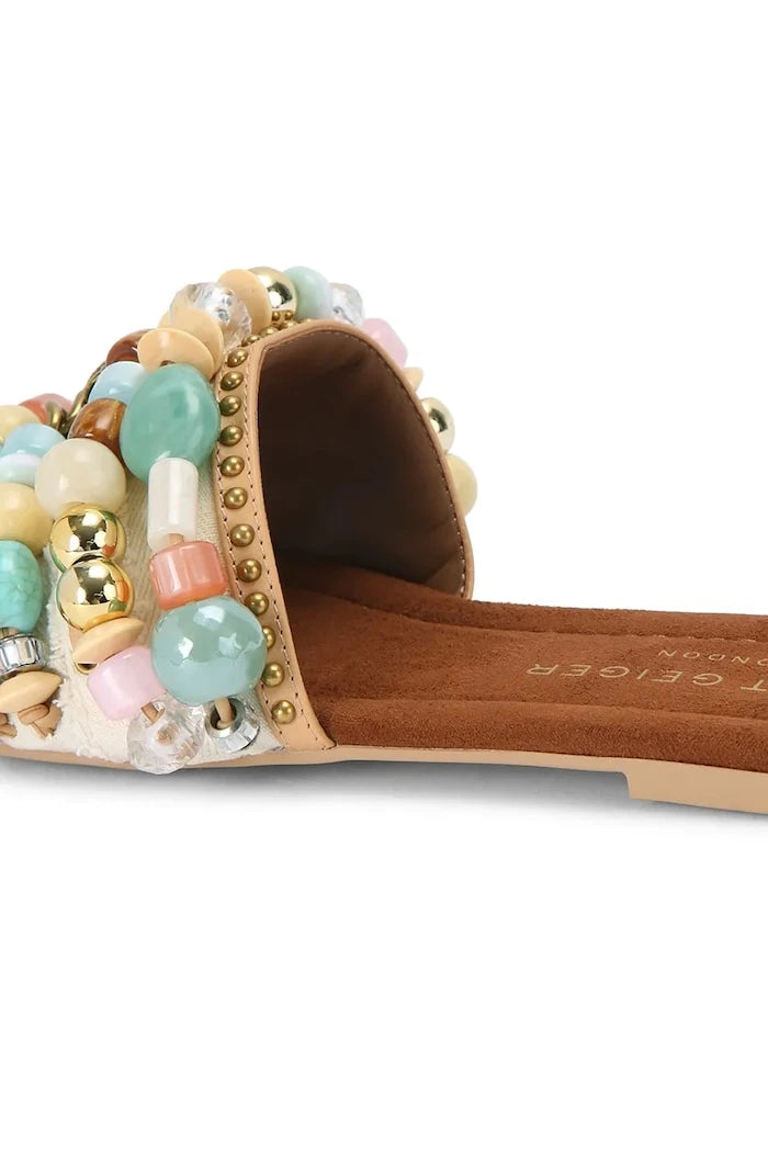 Kurt Geiger London чехли дамски Southbank Beaded Flat