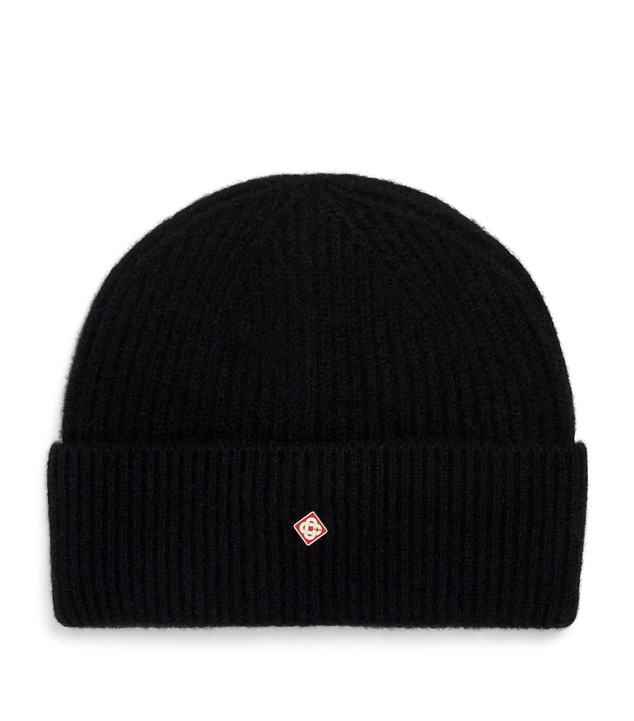 Wool Ribbed Beanie