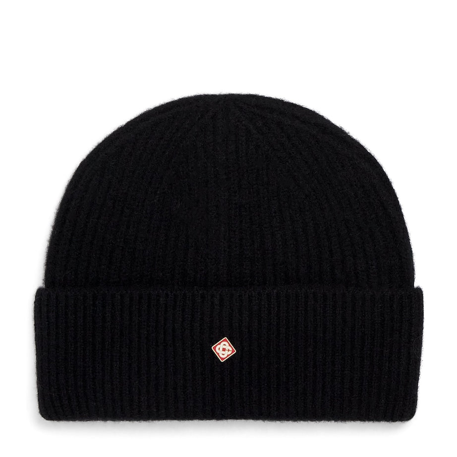 Wool Ribbed Beanie