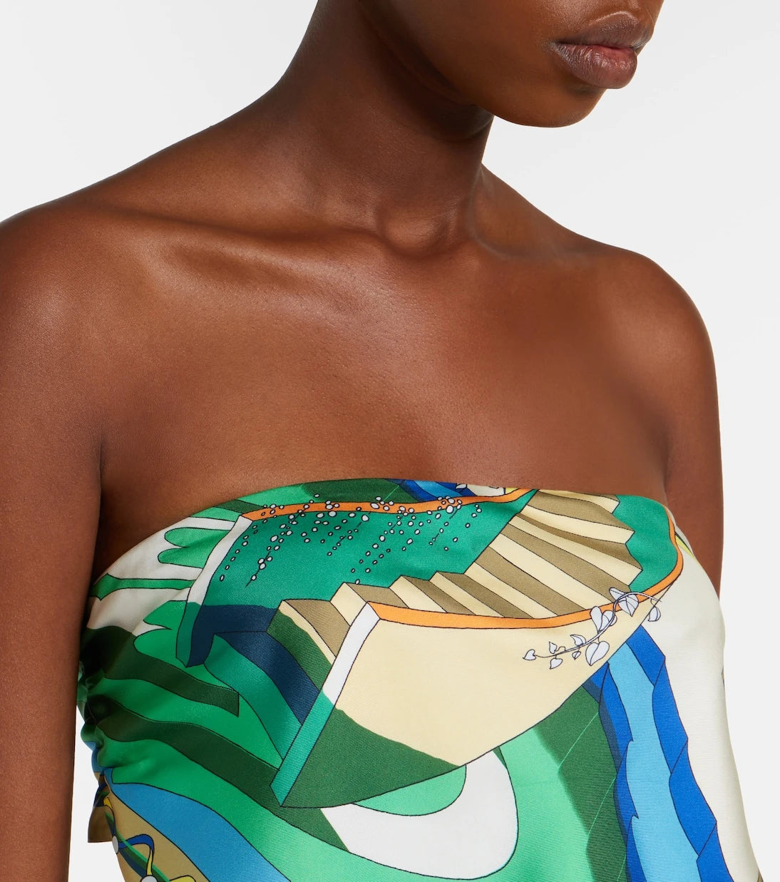 Tory Burch - Printed silk top