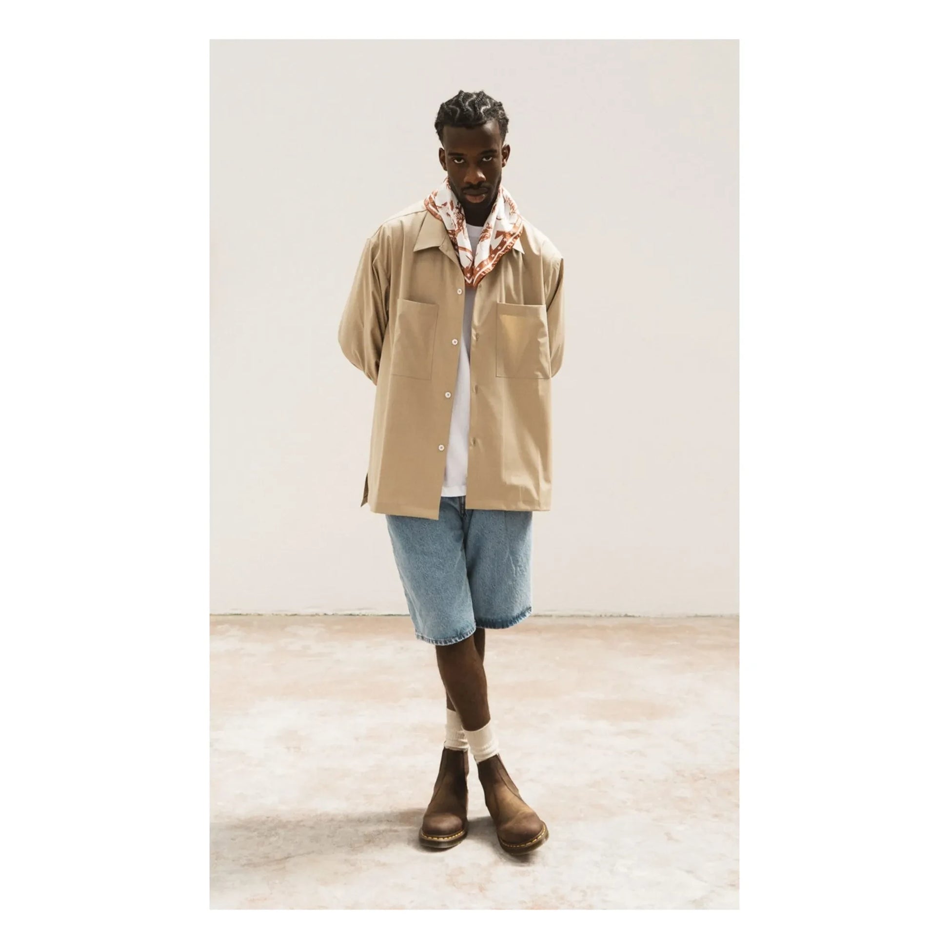 Wooden Store - Hiroko shirt | Brown
