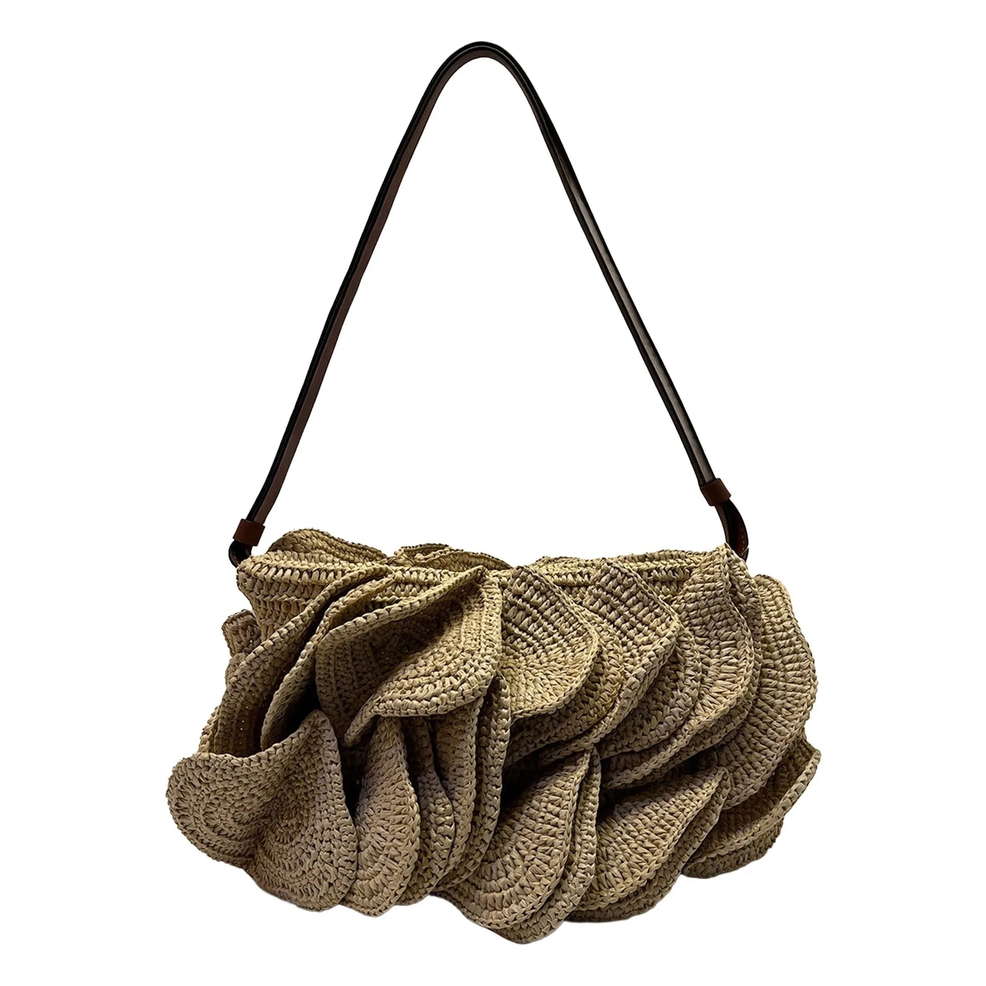 Farm Rio - Flower Raphia bag | Sand