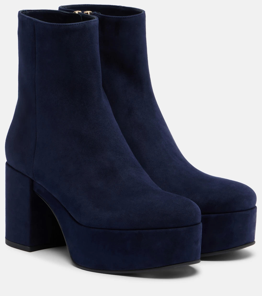 Gianvito Rossi - Sally suede platform ankle boots
