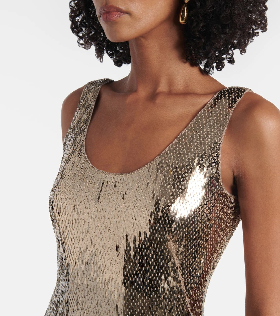 Ralph Lauren Collection - Dolley embellished silk midi dress