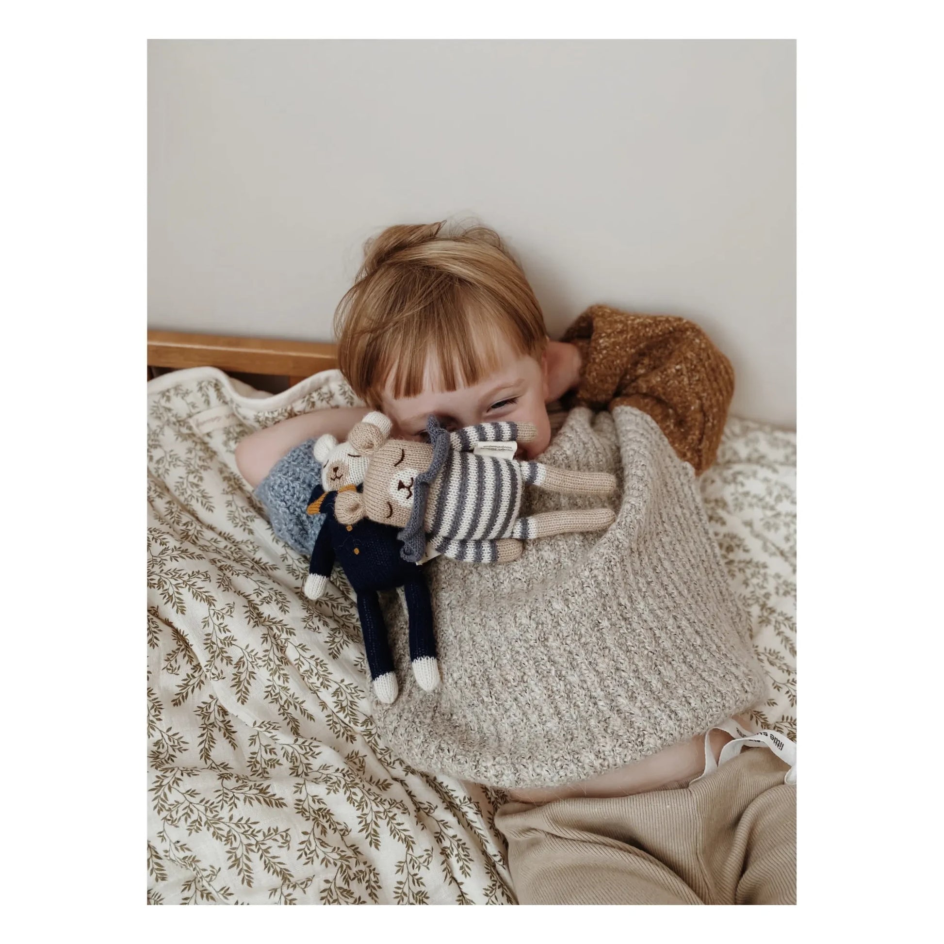 Main Sauvage - Teddy Bear Combihort | Blue