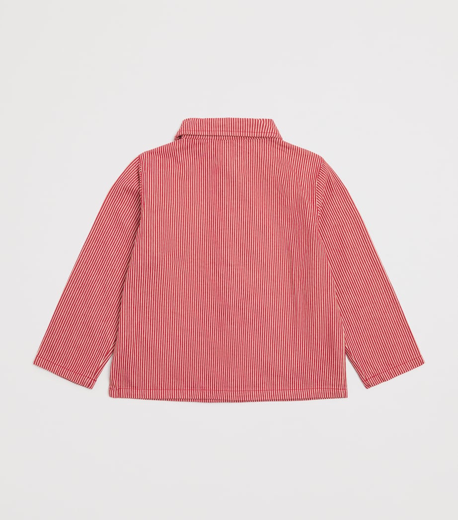 Organic Cotton Stripe Luc Overshirt (5-10 years)