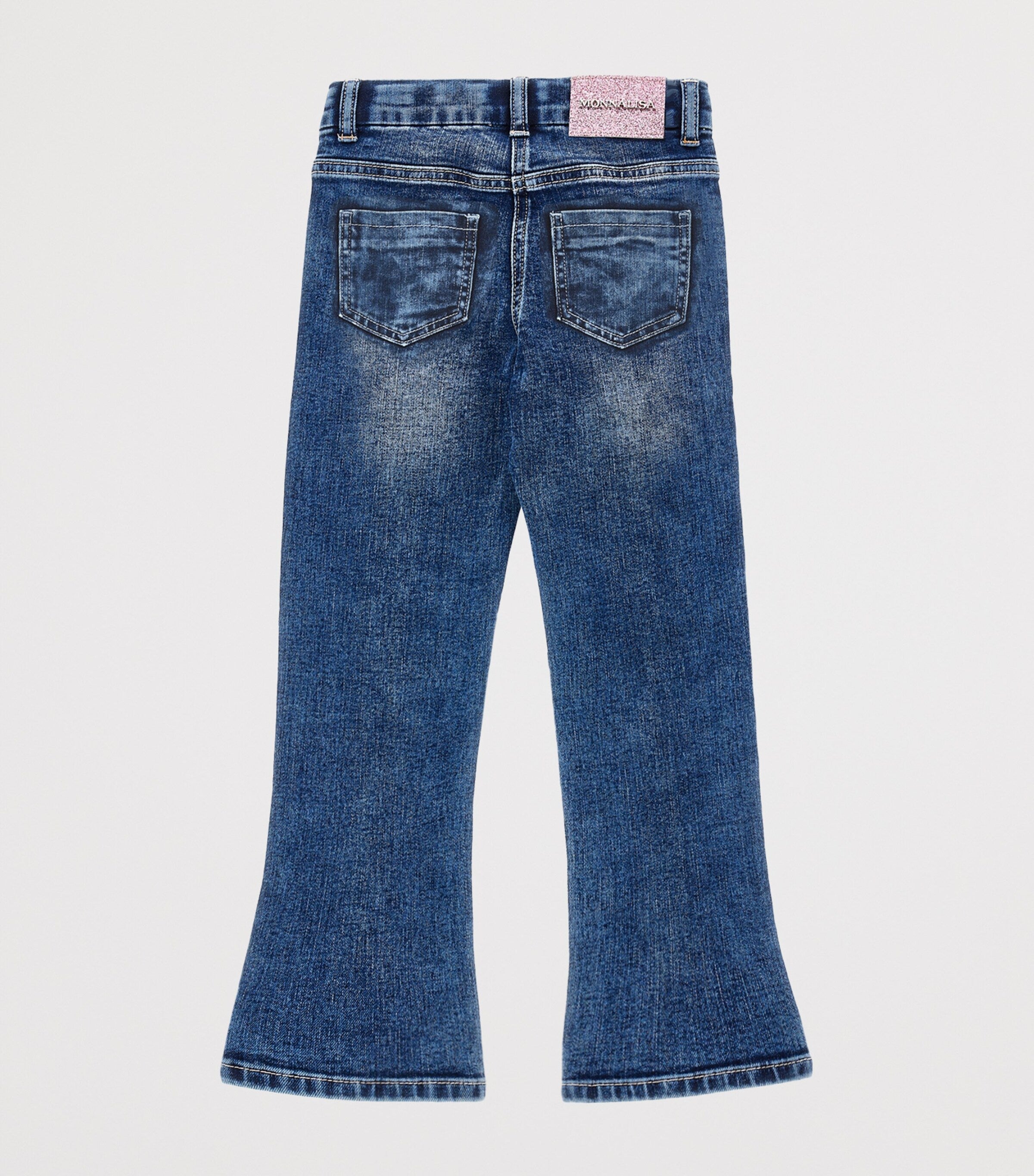 Embellished-Detail Flared Jeans (2-12 Years)