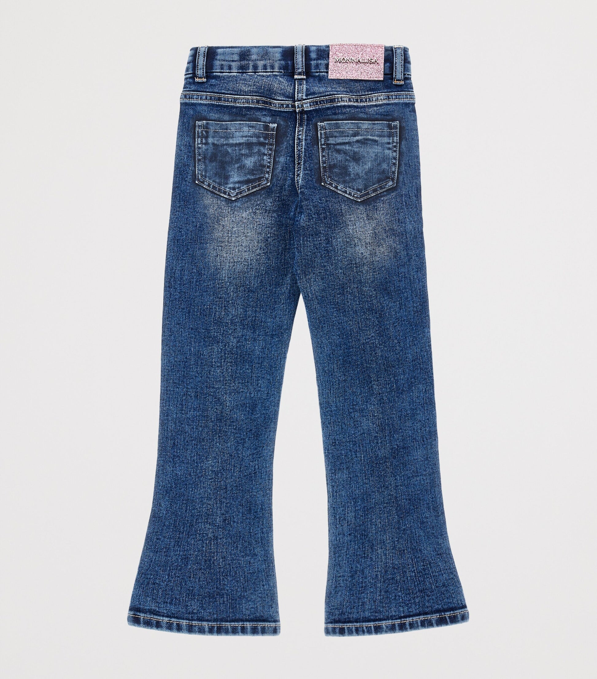 Embellished-Detail Flared Jeans (2-12 Years)
