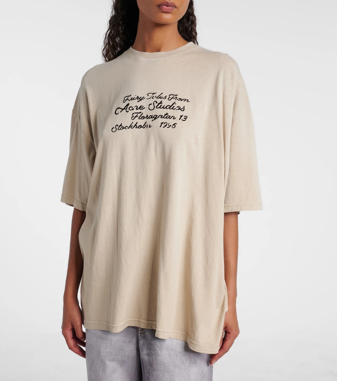 Acne Studios - Logo cotton jersey T-shirt