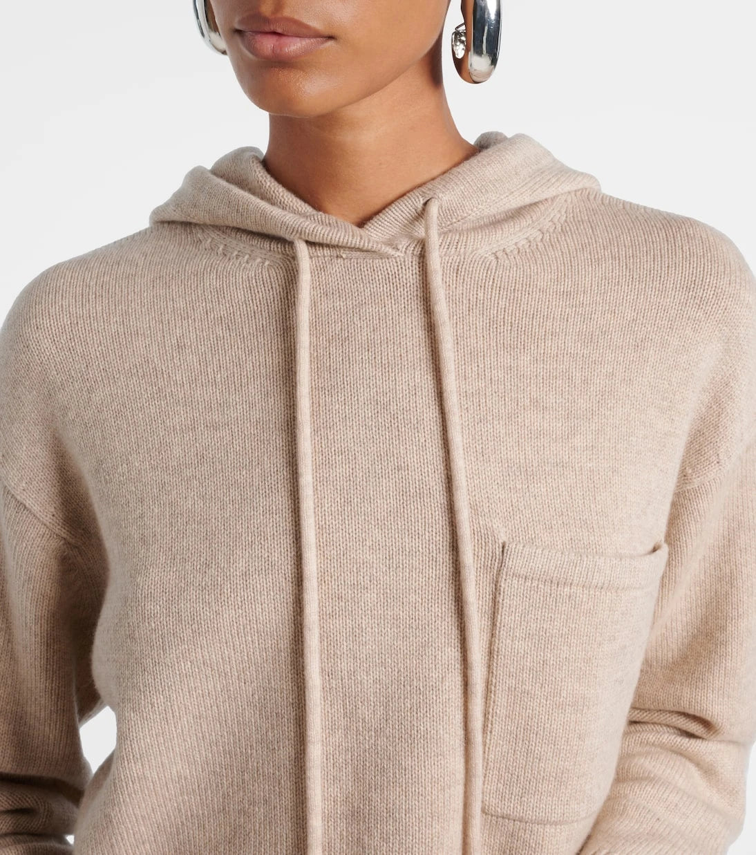 Max Mara - Liana wool and cashmere hoodie