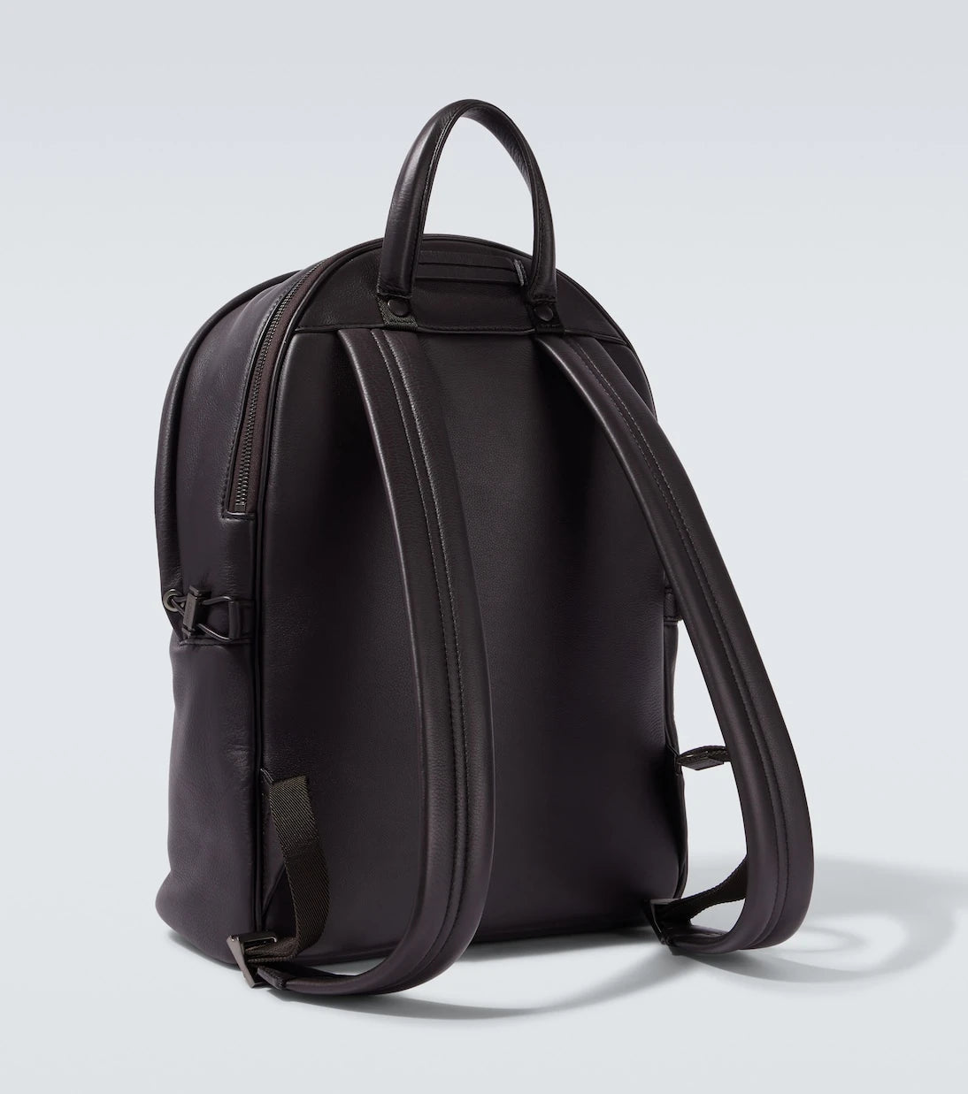 Zegna - Secondskin Hoodie leather backpack