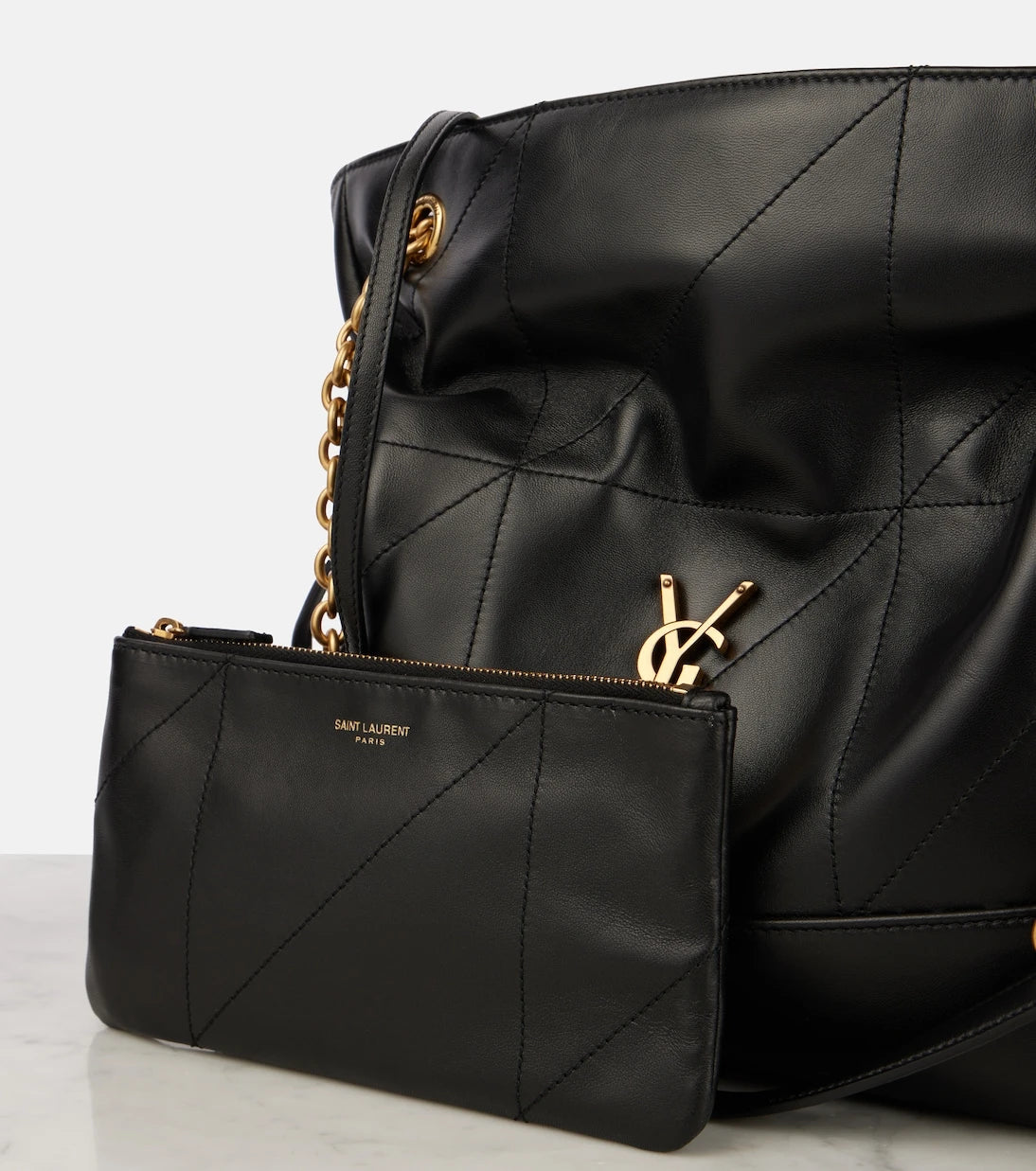 Saint Laurent - Jamie Shopping Small leather tote bag
