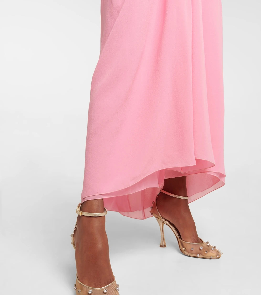 Giambattista Valli - Off-shoulder silk georgette gown