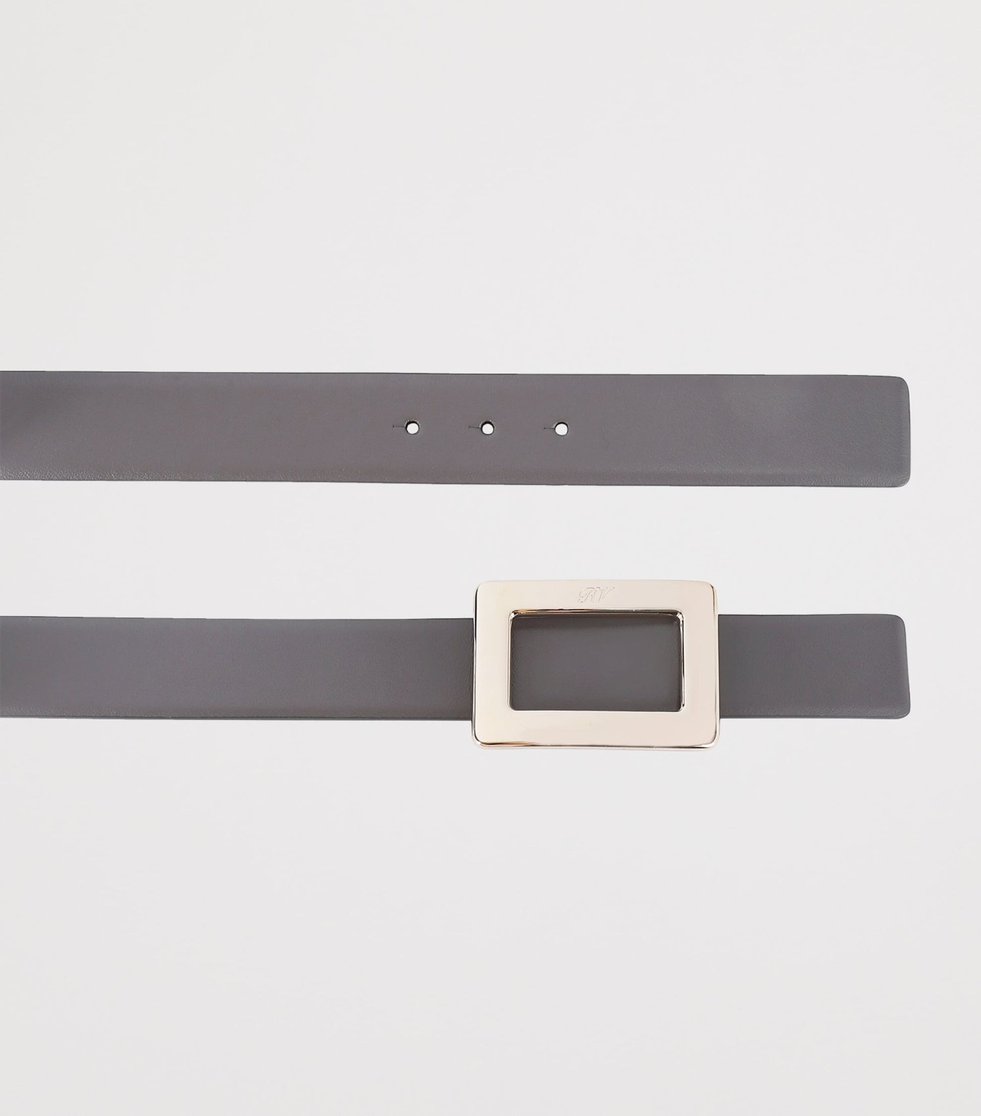 Roger Vivier Multi Leather Reversible Belle Vivier Belt