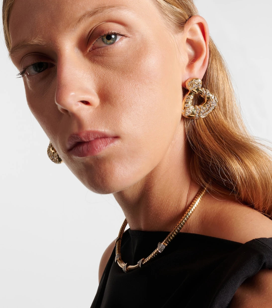 Marina B - Annec 18kt gold earrings with diamonds